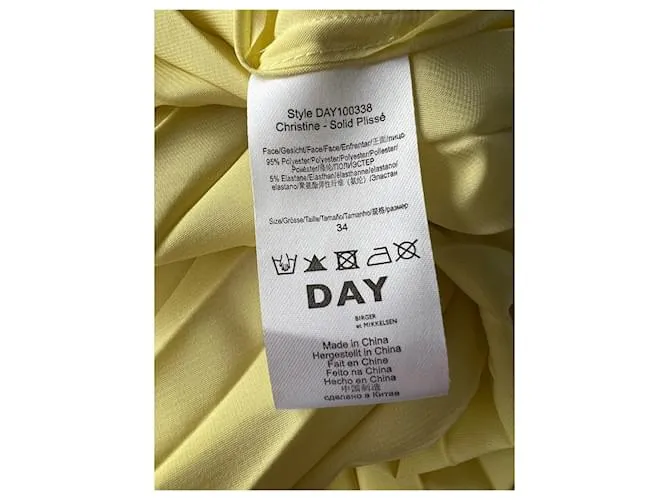 Day Birger & Mikkelsen Vestidos Amarillo 