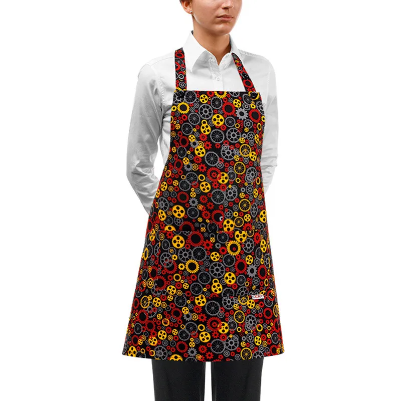 DELANTAL HOSTELERíA CON PETO CORTO GEAR  EGOCHEF