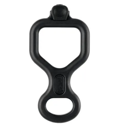 Descensor antibrullo PETZL Huit (Negro)