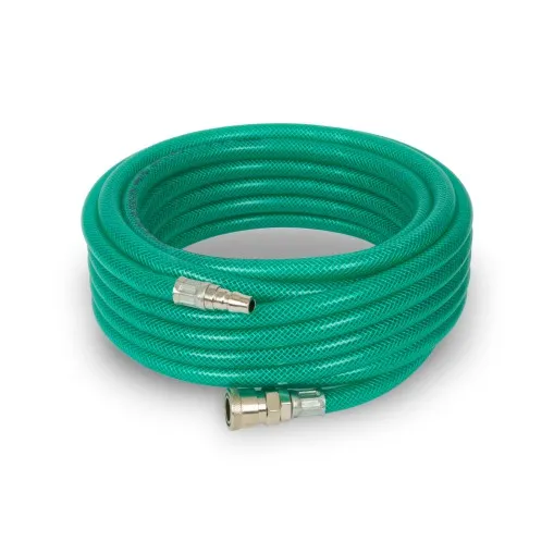EBERTH Manguera Aire Comprimido 10 Metros con Acoplamiento Rápido 3/8"