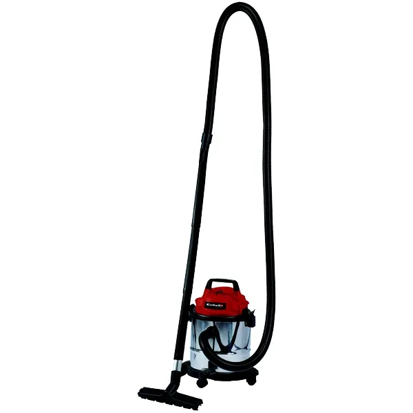 EINHELL  TCVC 1812 S  ASPIRADOR SECOHúMEDO, 1250 W, 180 MBAR, 12 L, TANQUE DE ACERO INOXIDABLE