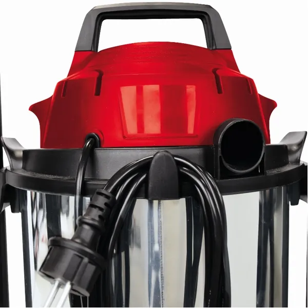 EINHELL  TCVC 1812 S  ASPIRADOR SECOHúMEDO, 1250 W, 180 MBAR, 12 L, TANQUE DE ACERO INOXIDABLE