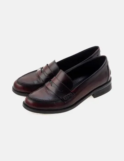 Emmshu Zapato plano morado