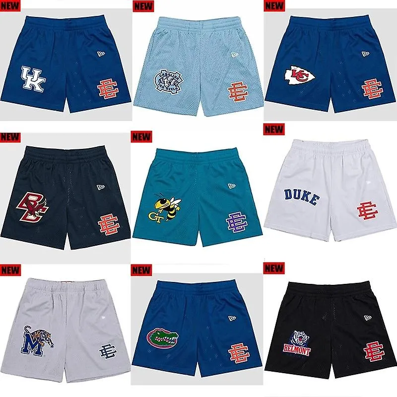 Eric EE Emmanuel Pantalones cortos casuales nc aa University Sports pantalones cortos casuales para hombre san deportivas de fit