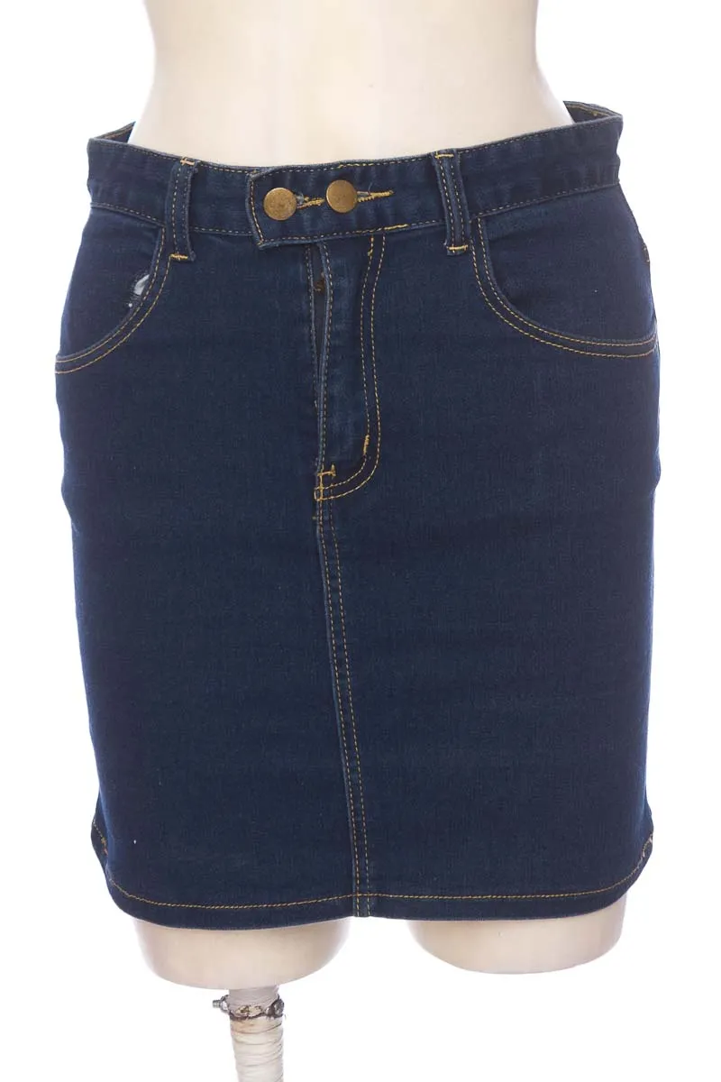 FALDA COLOR AZUL  BELIEVE