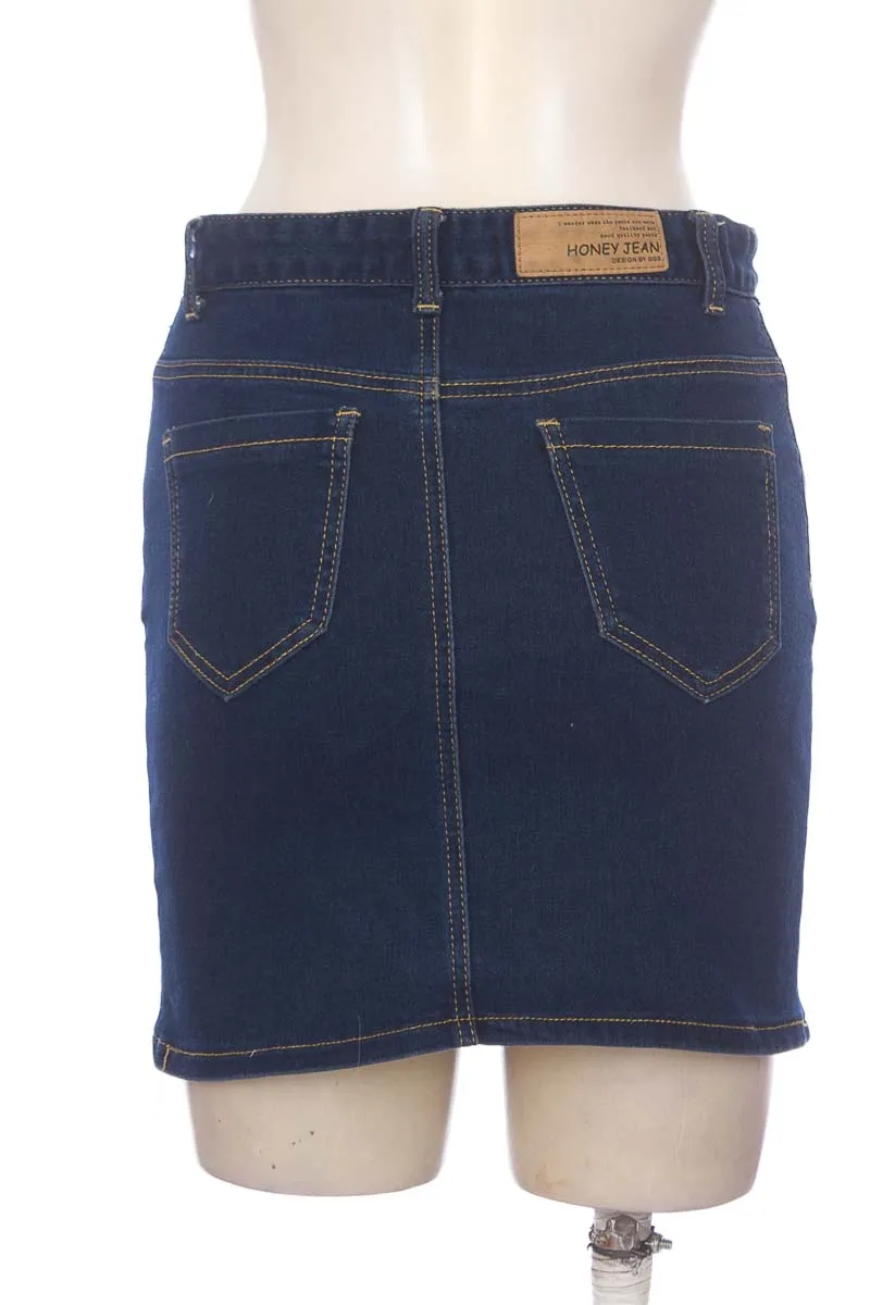 FALDA COLOR AZUL  BELIEVE