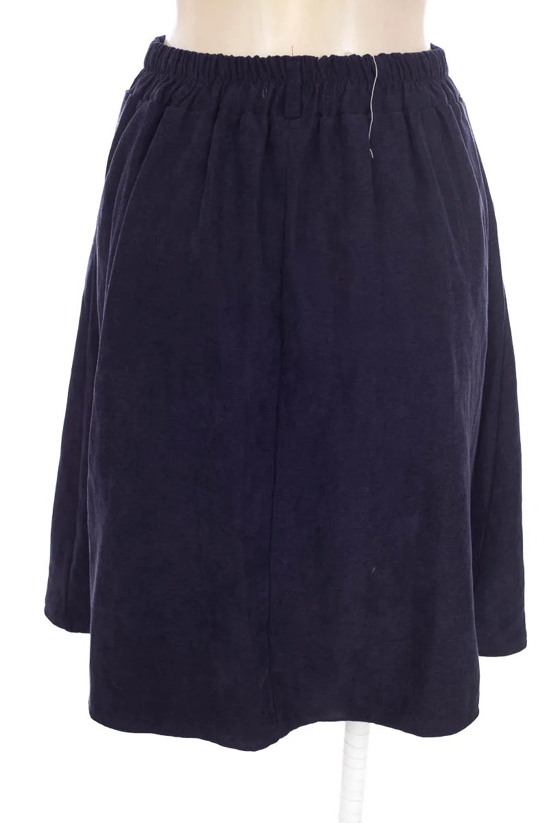 FALDA COLOR AZUL  CIEL