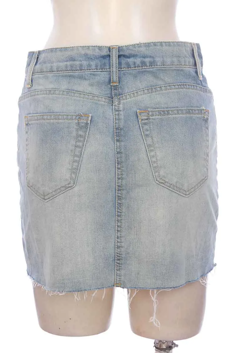 FALDA COLOR AZUL  KOAJ