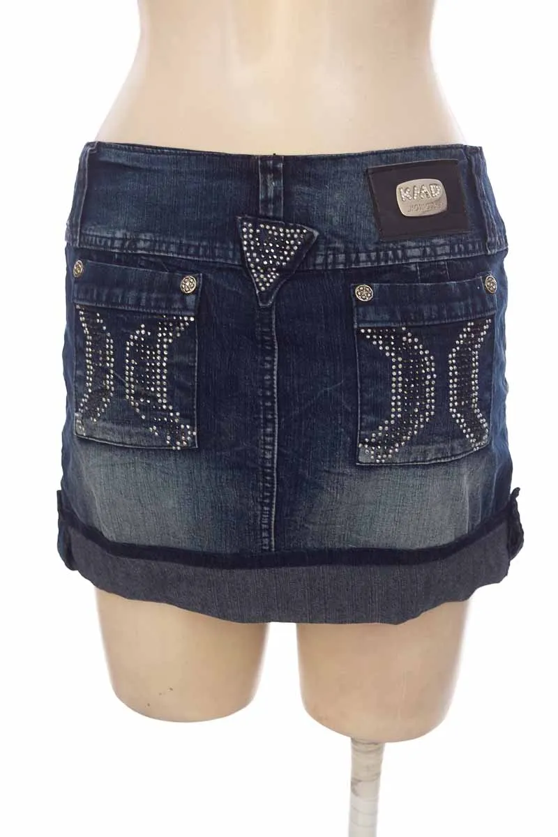 FALDA COLOR AZUL  KOMODA