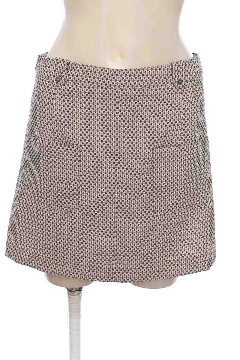 FALDA COLOR BEIGE  ZARA