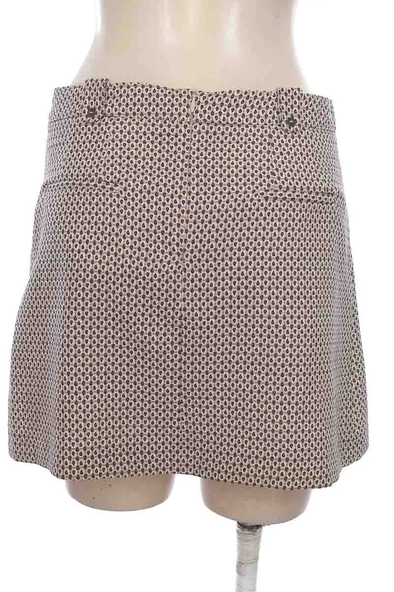 FALDA COLOR BEIGE  ZARA