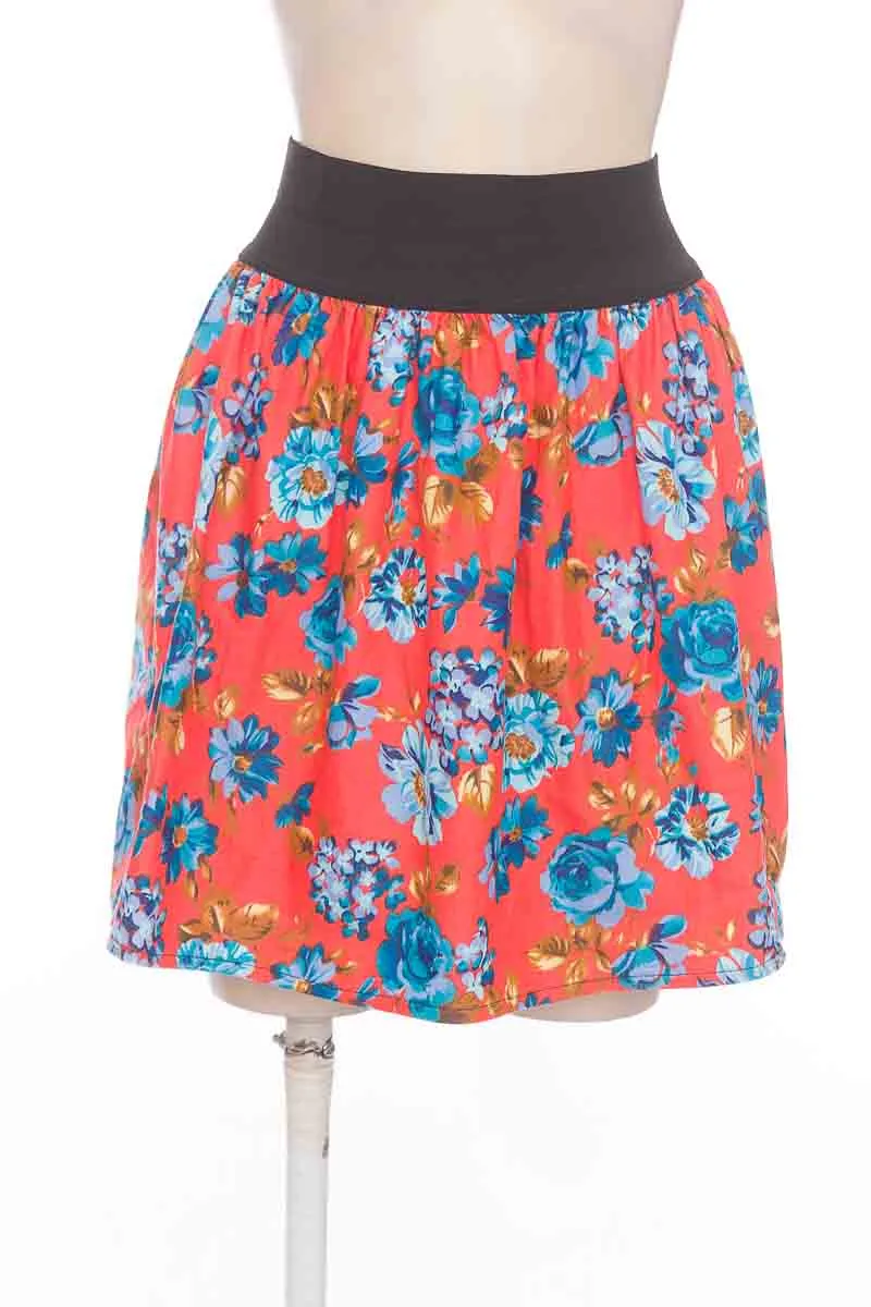FALDA COLOR NARANJA  CLOSEANDO