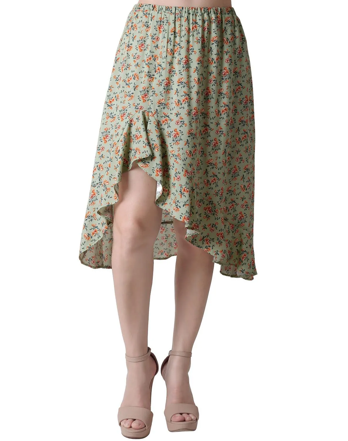 Falda Mujer Verde Stfashion 79305046