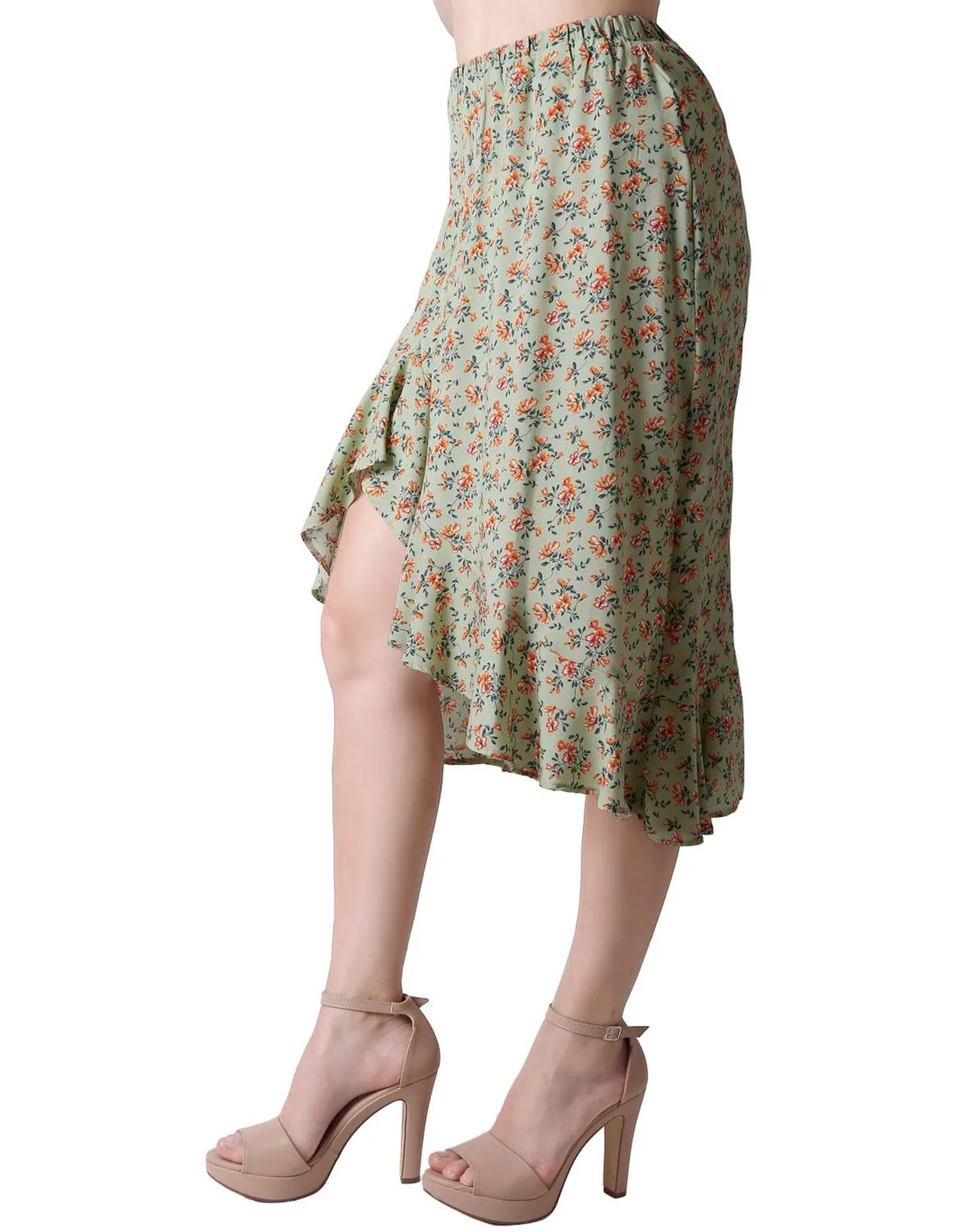 Falda Mujer Verde Stfashion 79305046