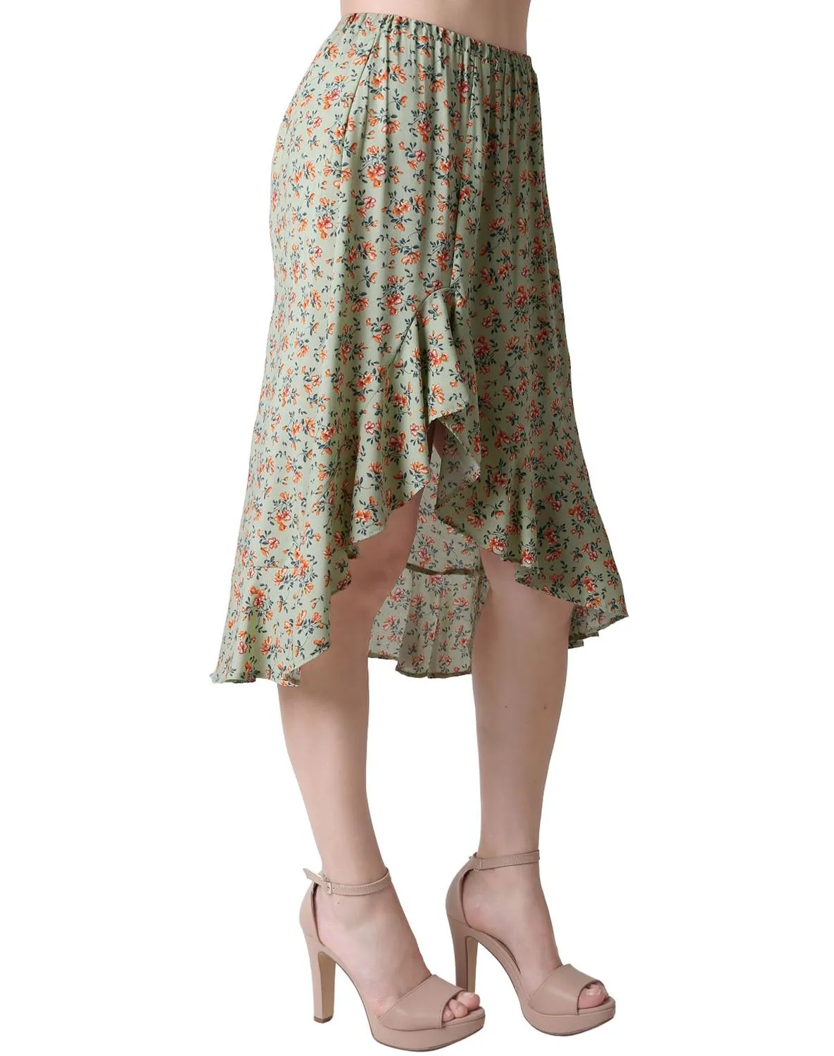 Falda Mujer Verde Stfashion 79305046