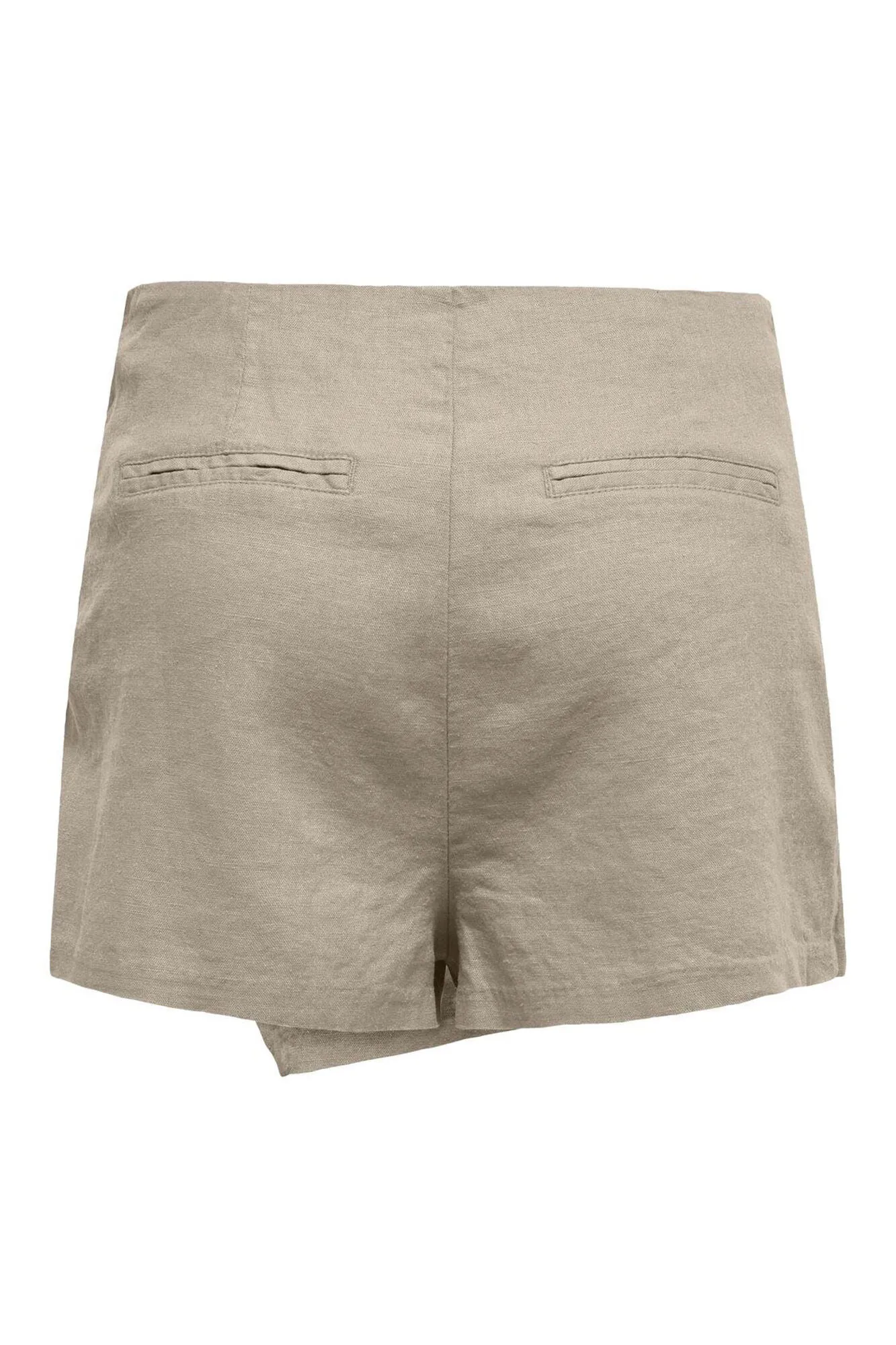 Falda pantalón de lino