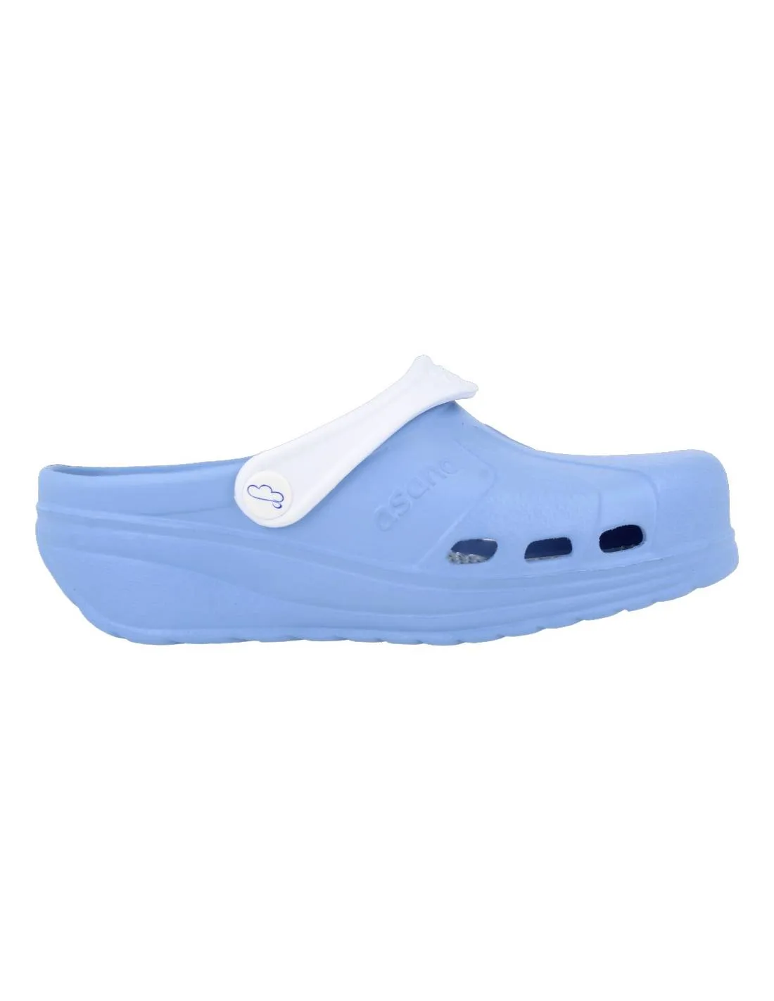 FELIZ CAMINAR  ZUECO SANITARIO ASANA CELESTE
