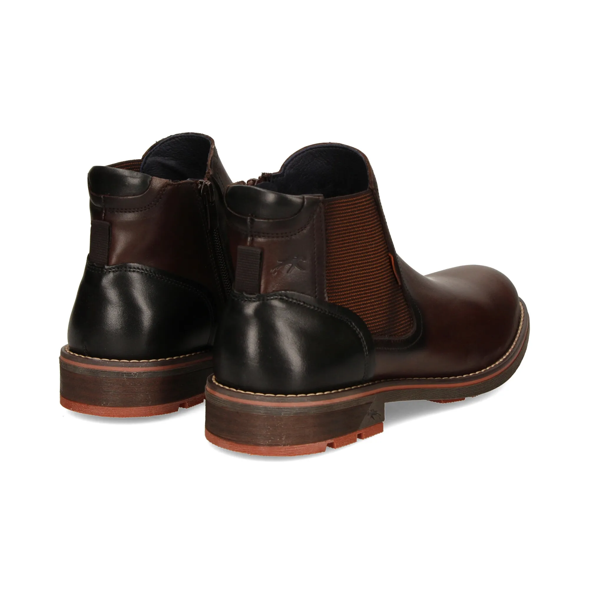 FLUCHOS Botines de Hombre MARRON