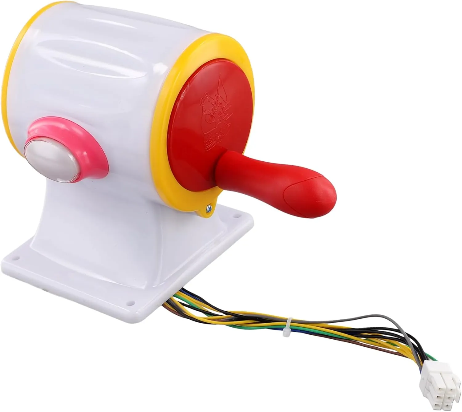 Fnfhsa Joystick con Manivela de Pesca de 12 V  Botón de Captura y Caza  Controlador para Máquina de Videojuegos Arcade
