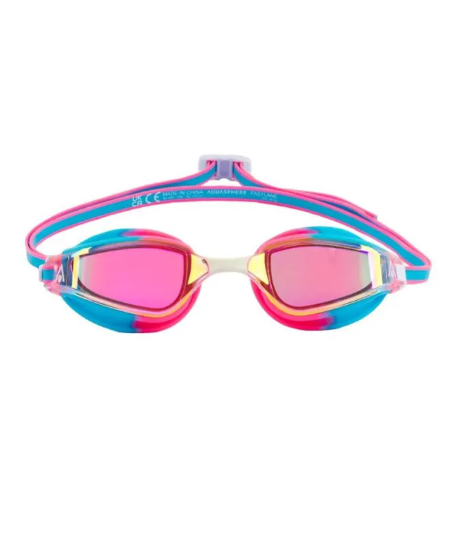Gafas de Natación Aqua Sphere Fastlane.A1 Multicolor/Azul