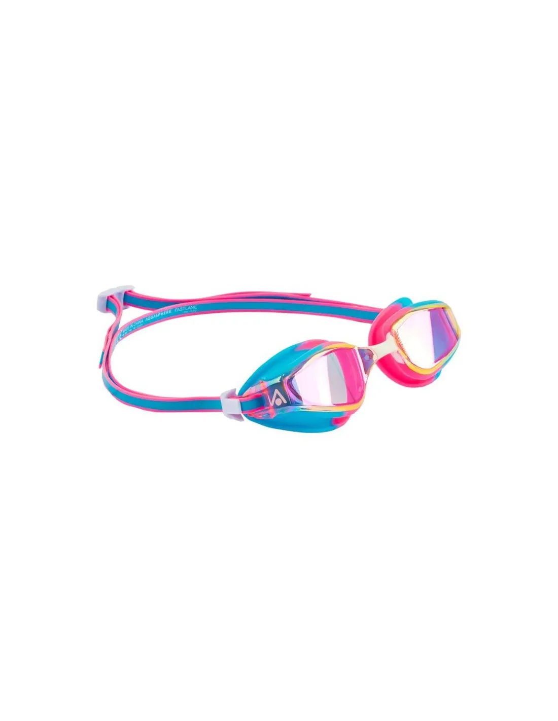 Gafas de Natación Aqua Sphere Fastlane.A1 Multicolor/Azul