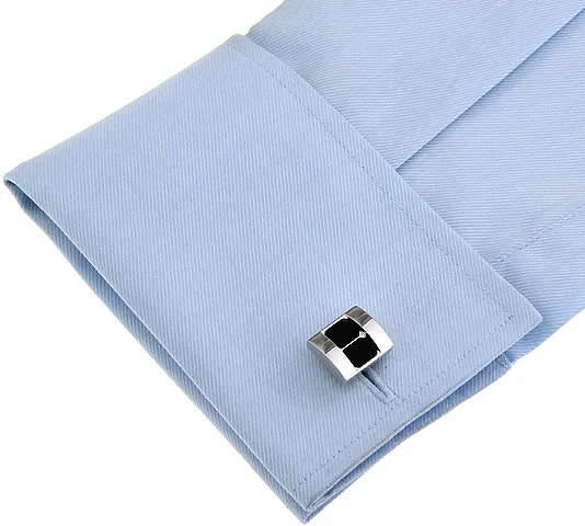 Gemelos para camisa Cristales Negros
