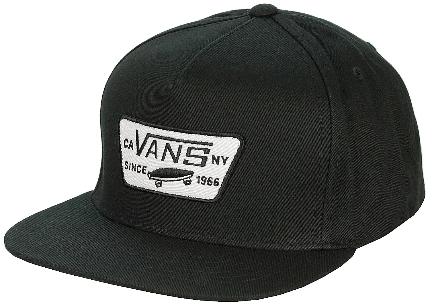 GORRA CON VISERA VANS FULL PATCH SNAPBACK  TRUE BLACK