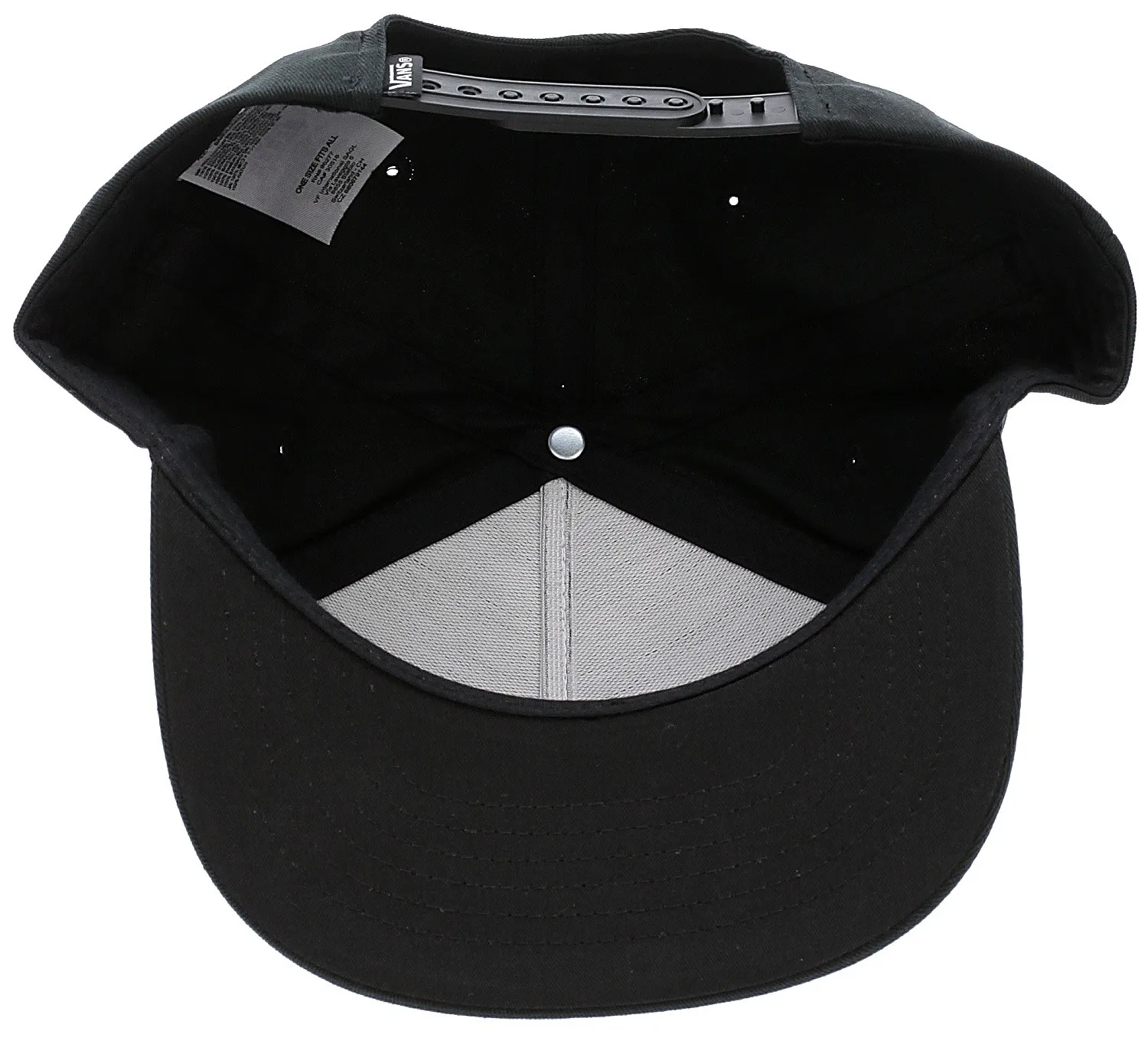 GORRA CON VISERA VANS FULL PATCH SNAPBACK  TRUE BLACK