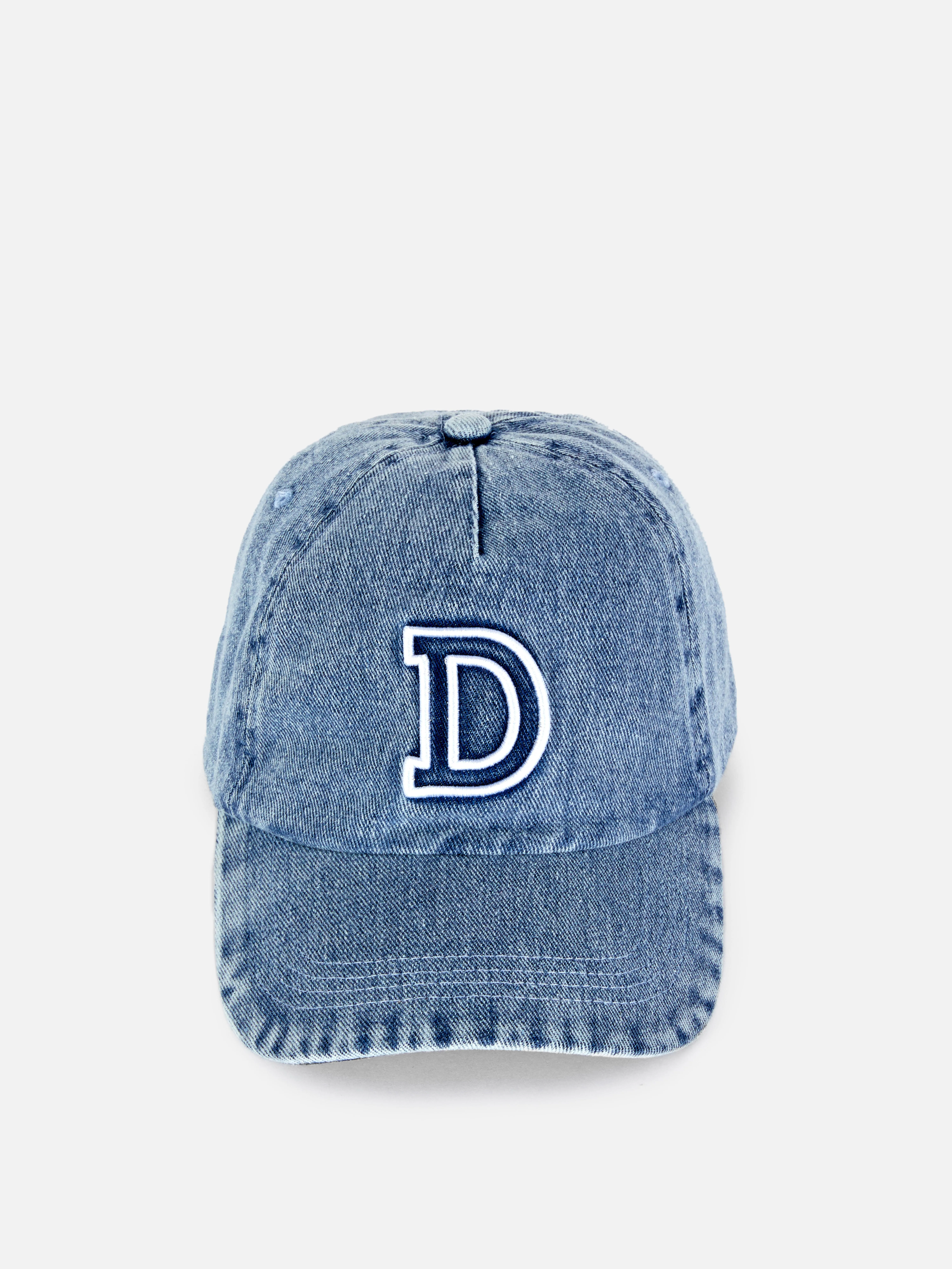Gorra de béisbol vaquera con inicial