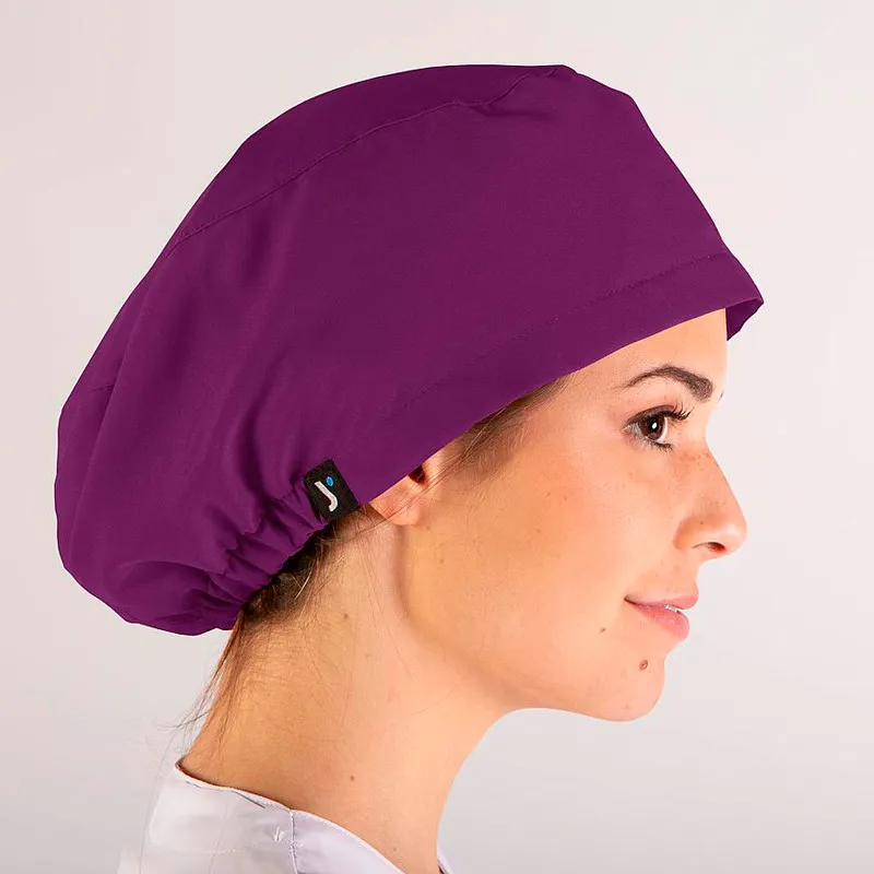 GORRO QUIRóFANO PELO LARGO MORADO MICROFIBRA ELáSTICA  GARY'S