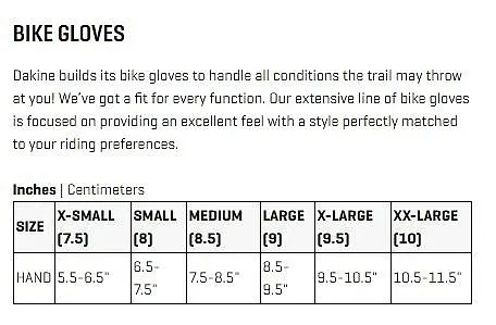 GUANTES DAKINE CROSSX  BLACK/TAN  MEN´S