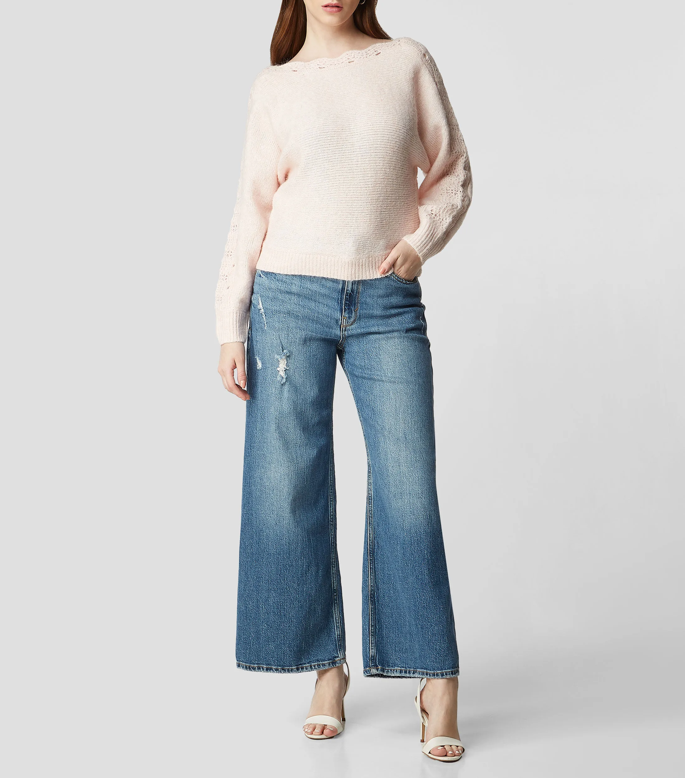 Guess Jeans de corte wideleg Mujer