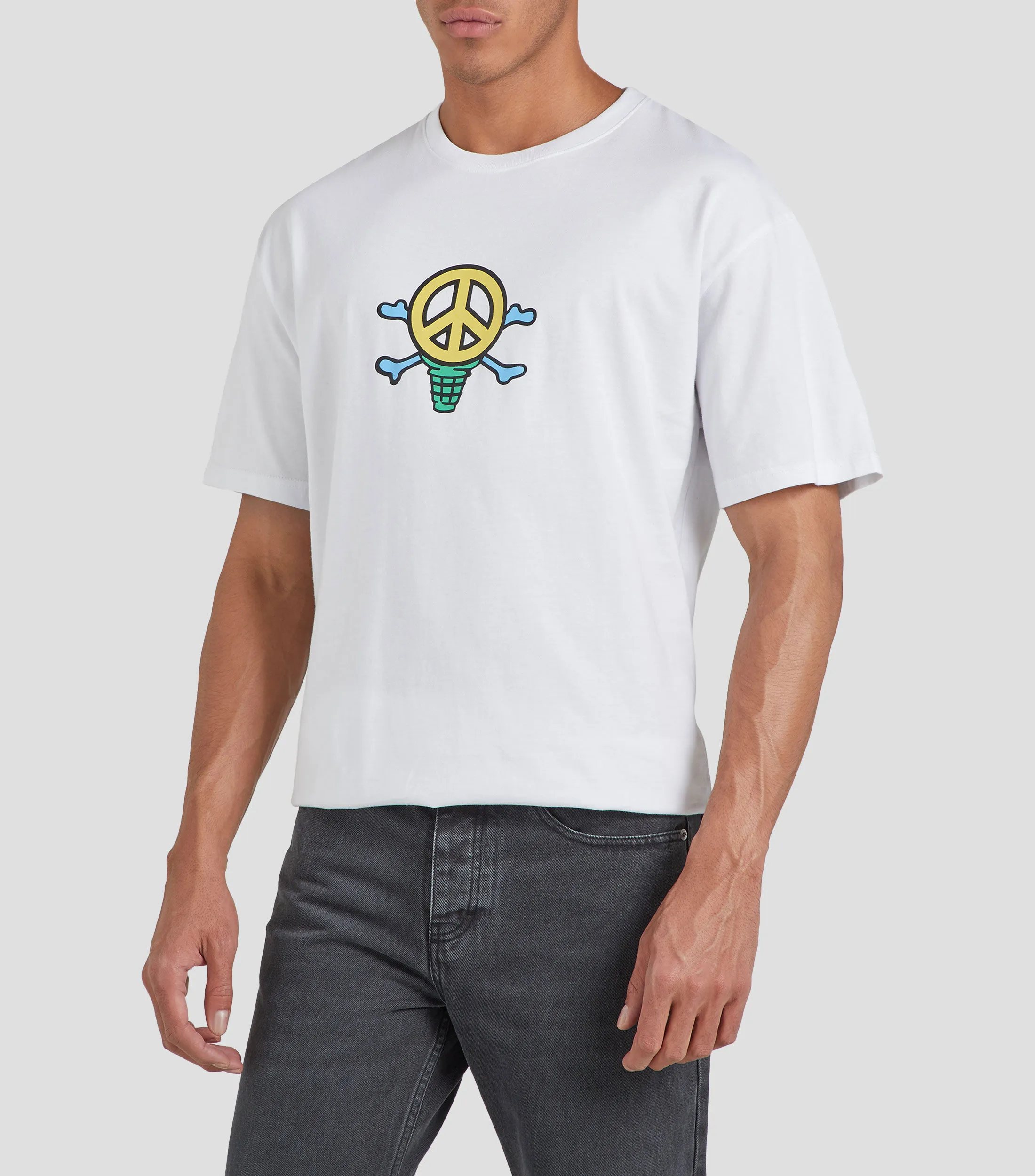 Ice Cream Playera Cuello Redondo Manga Corta Hombre