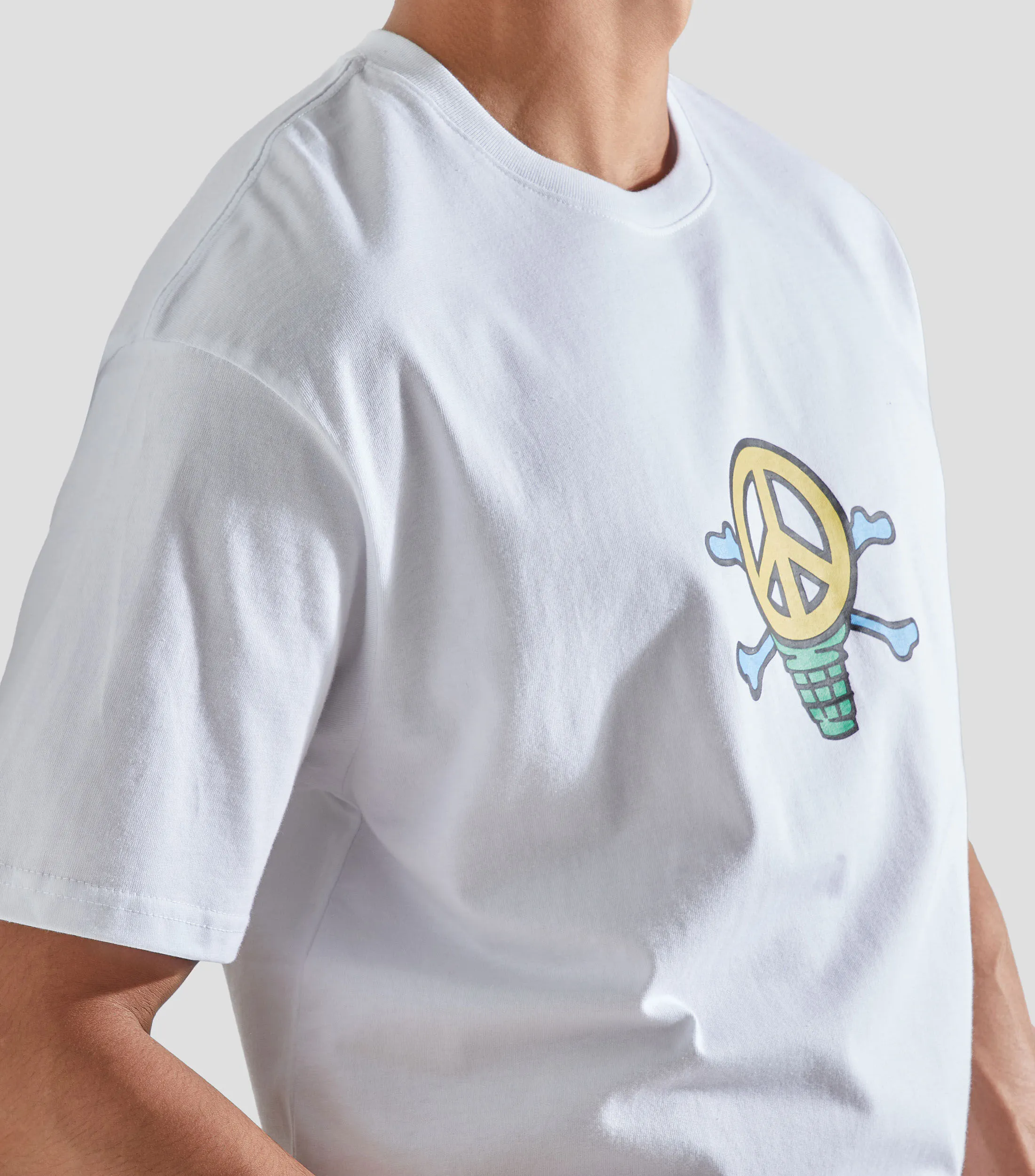 Ice Cream Playera Cuello Redondo Manga Corta Hombre