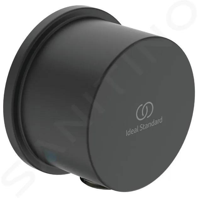 IDEAL STANDARD IDEALRAIN  CODO DE PARED, NEGRO BC808XG