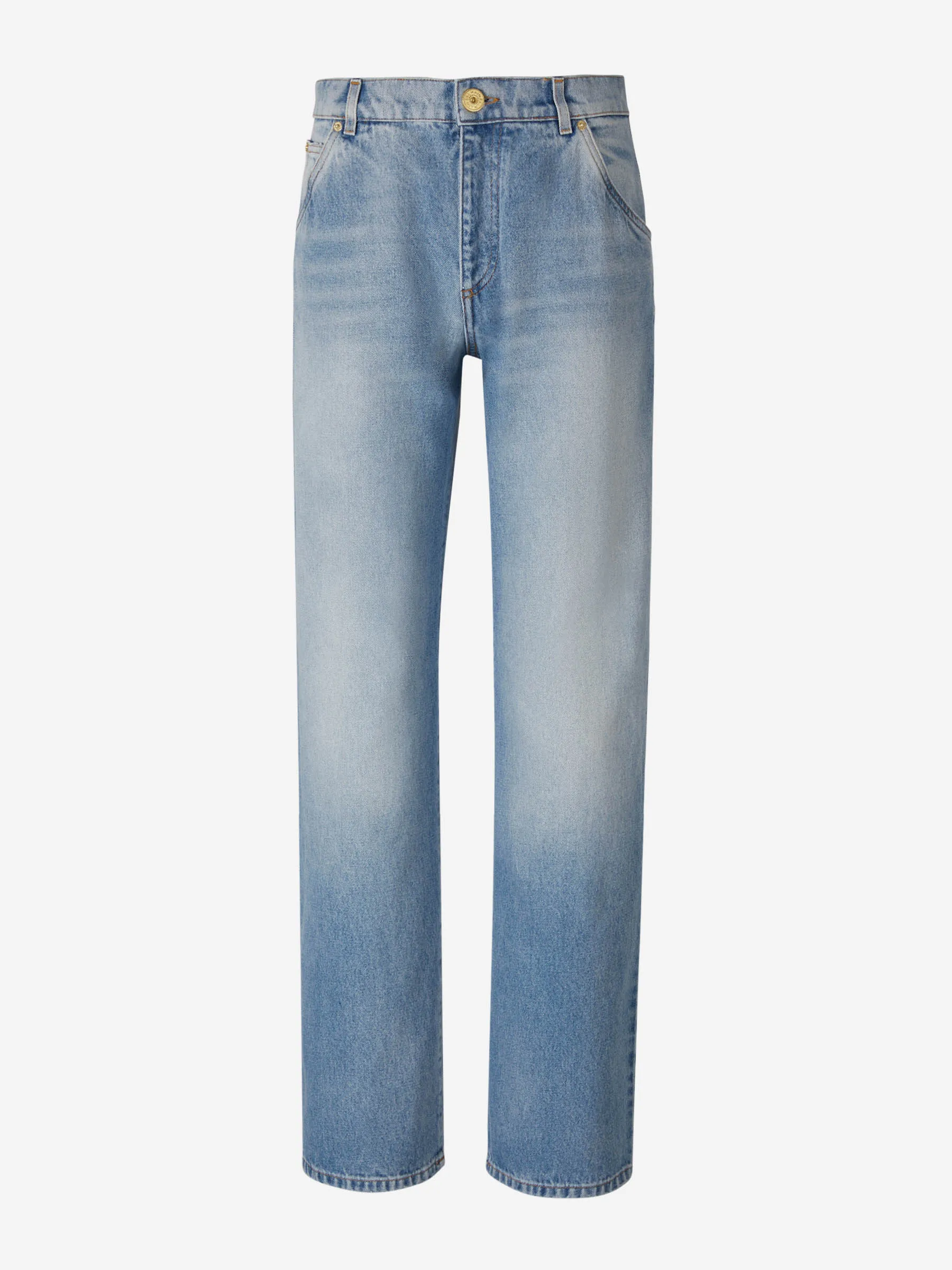 Jeans Rectos Algodón