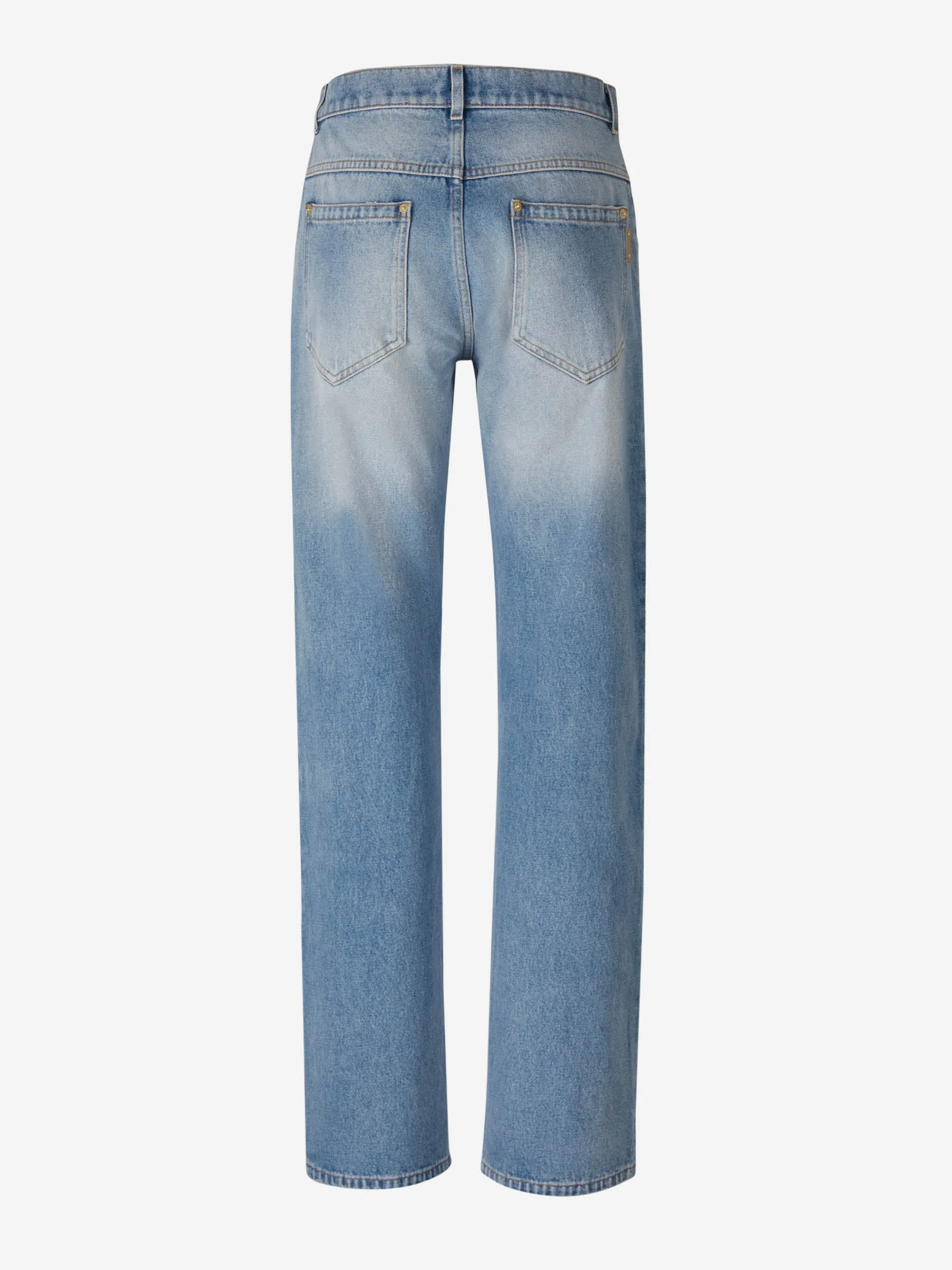 Jeans Rectos Algodón