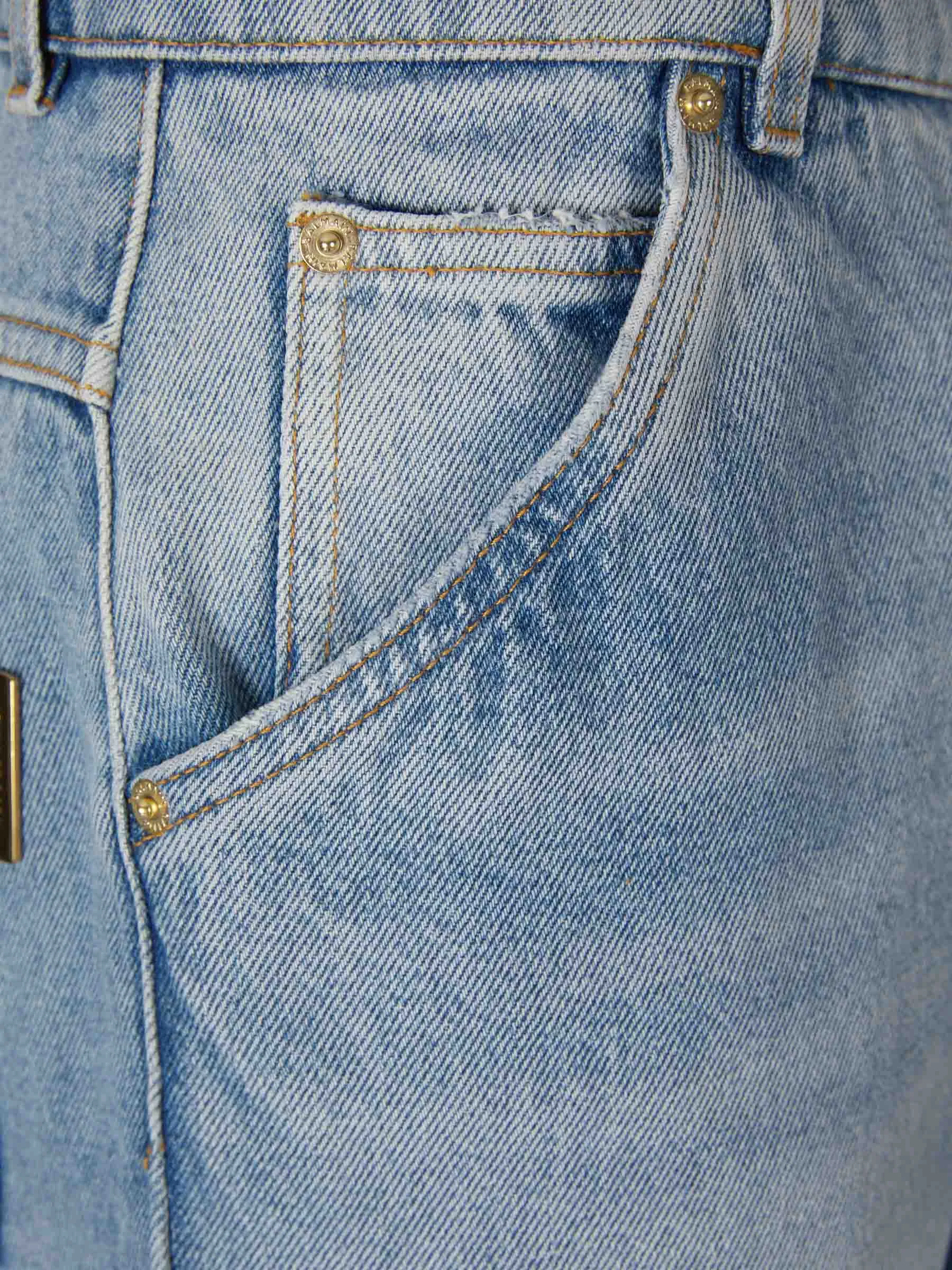Jeans Rectos Algodón