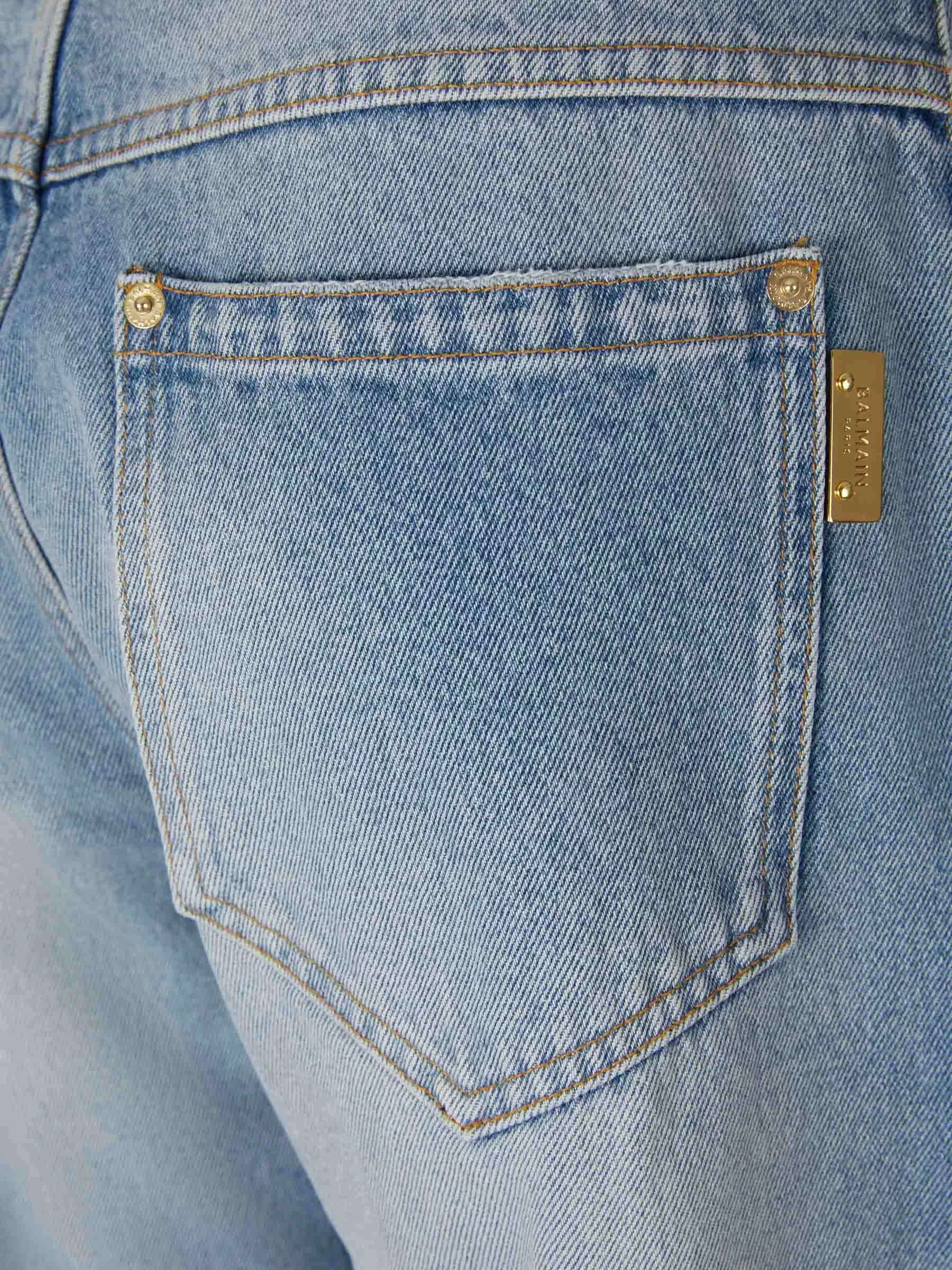 Jeans Rectos Algodón
