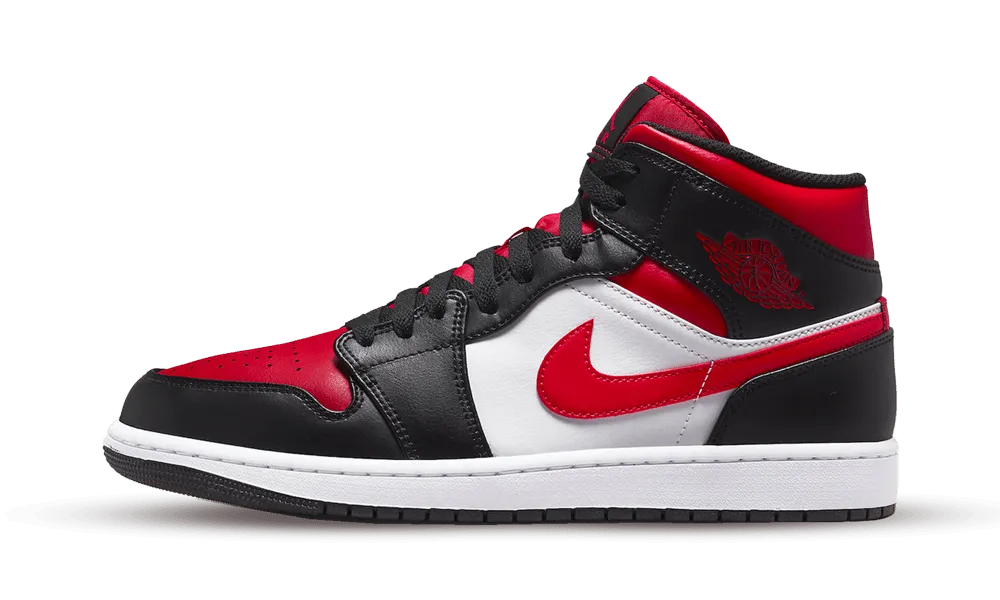 JORDAN 1 MID  ALTERNATE BRED TOE (FIRE)
