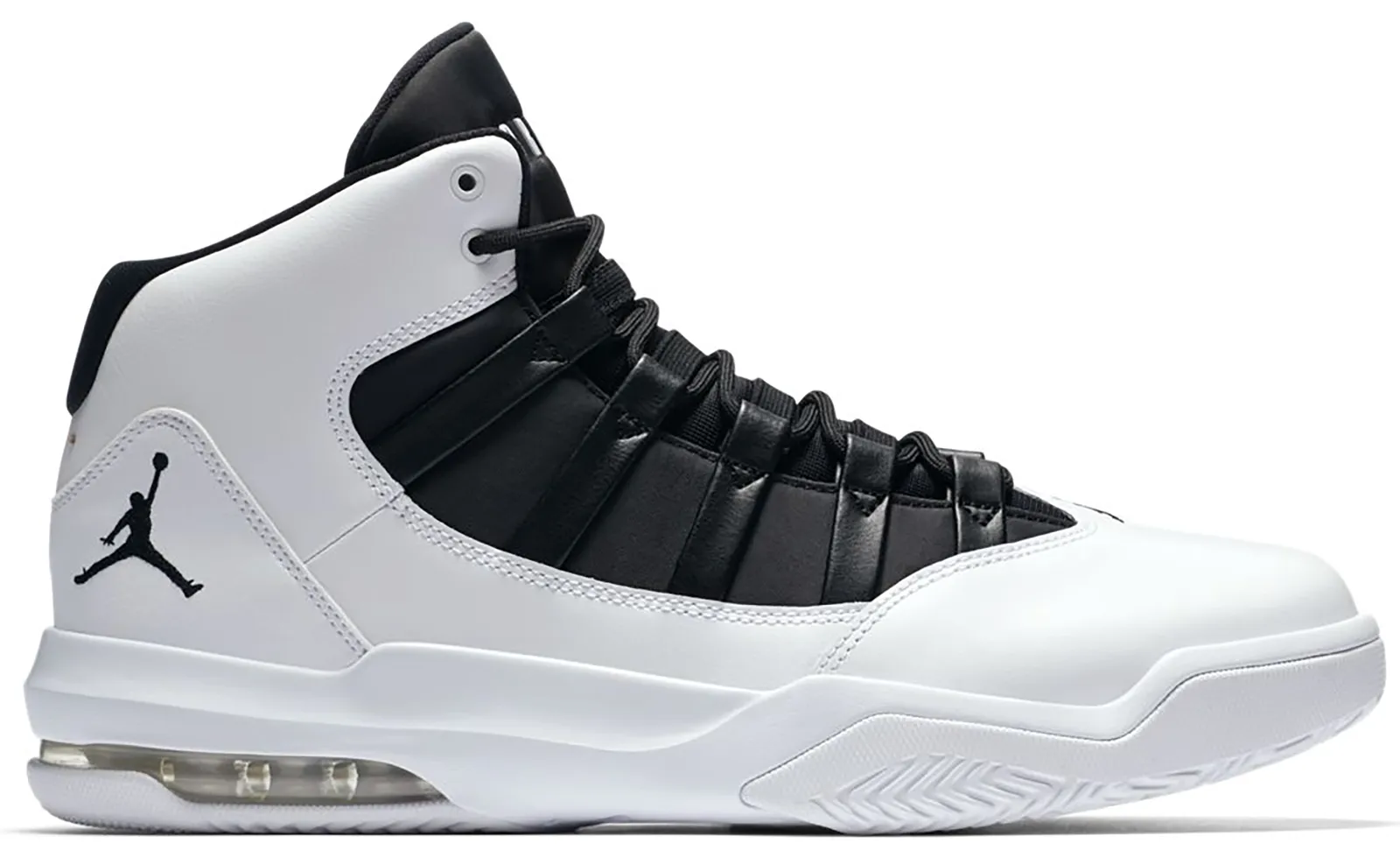 Jordan Max Aura White Black