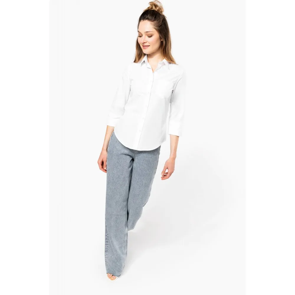 K558CAMISA MANGA 3/4 MUJER