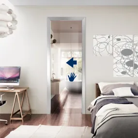 KIT SLOW GLASS - Cierre amortiguado para puertas de cristal y madera