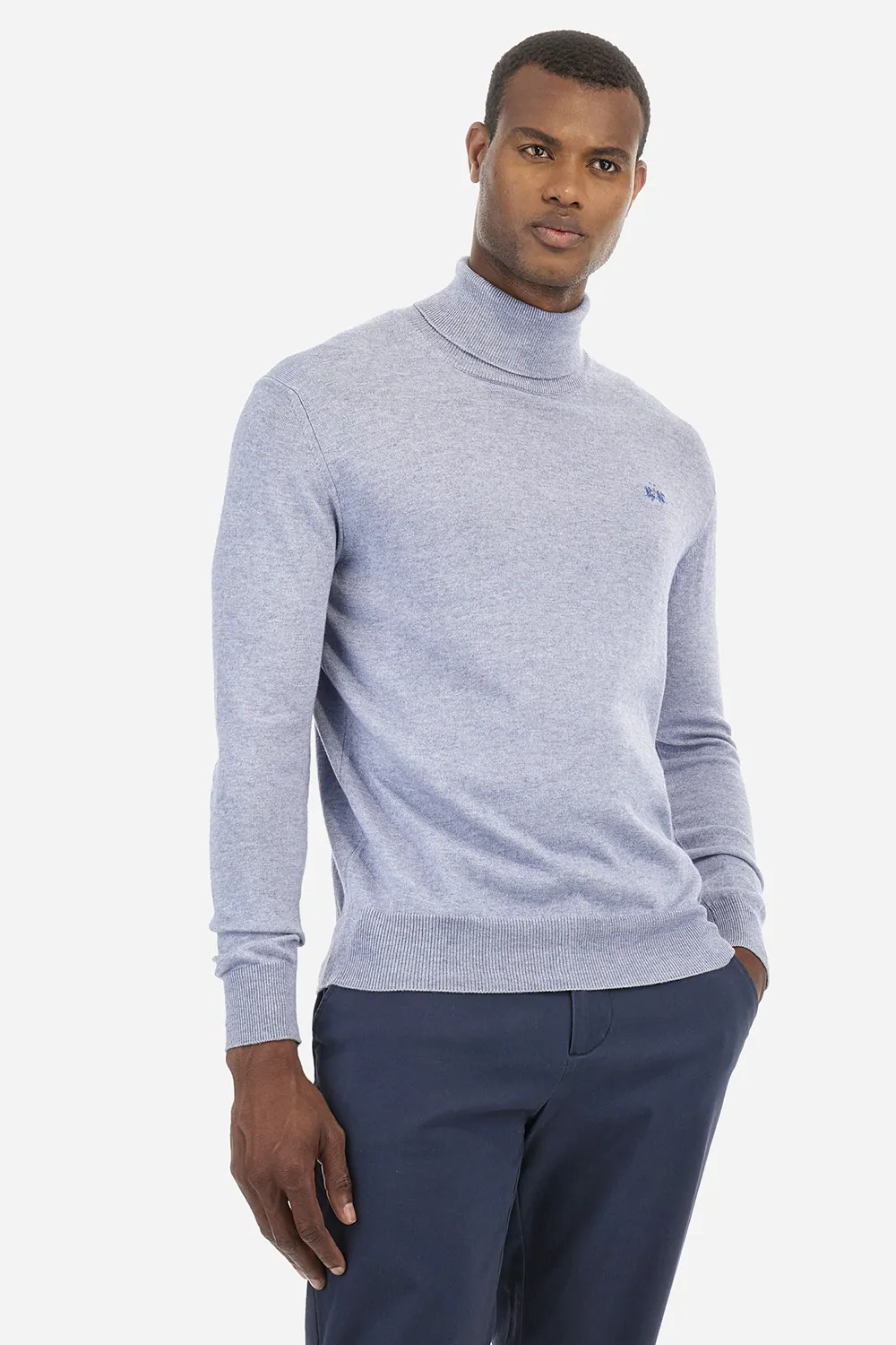 La Martina Jersey Zayle Blue Melange