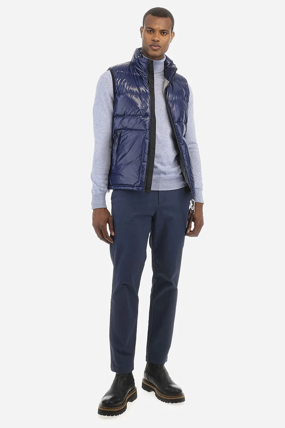 La Martina Jersey Zayle Blue Melange