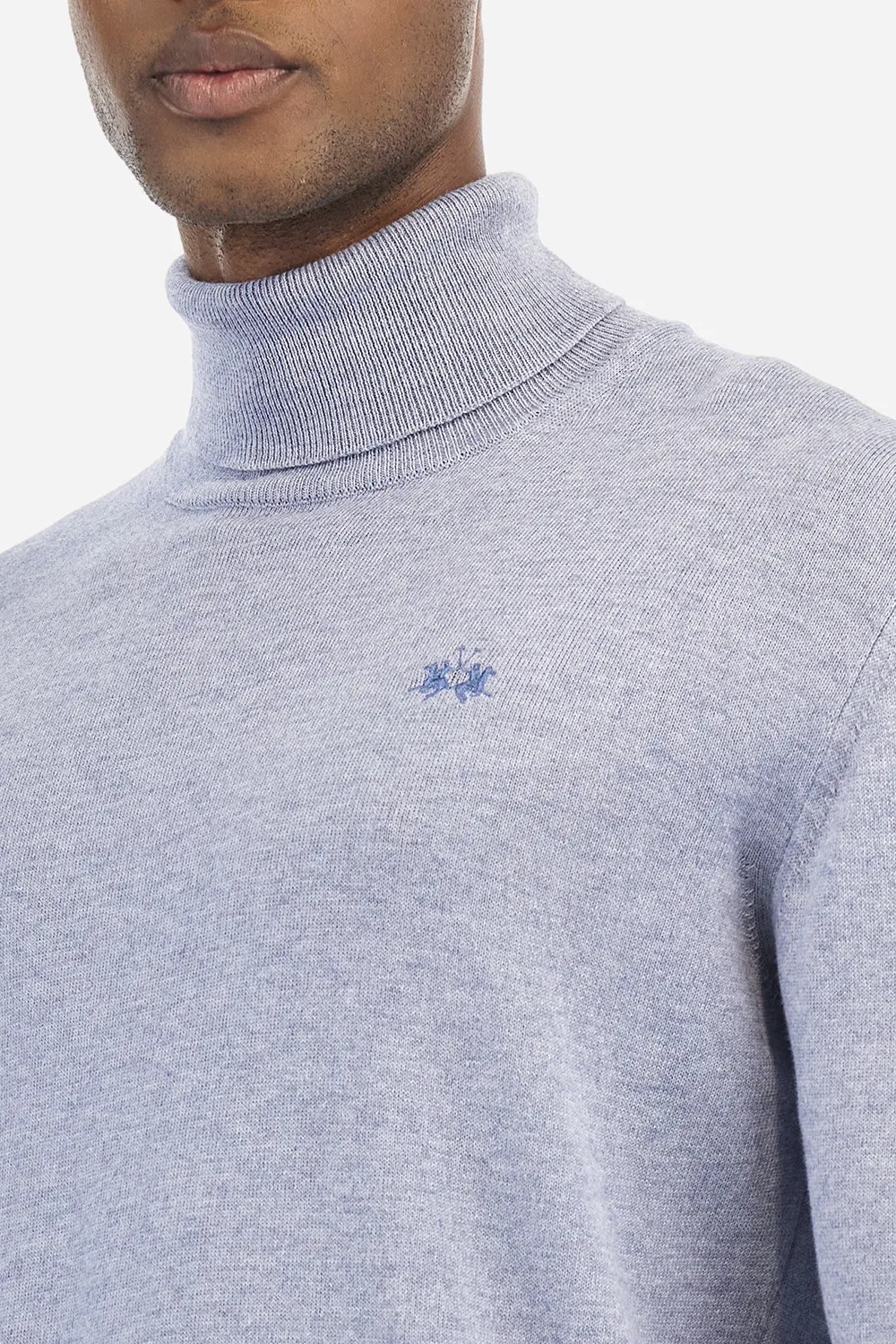 La Martina Jersey Zayle Blue Melange