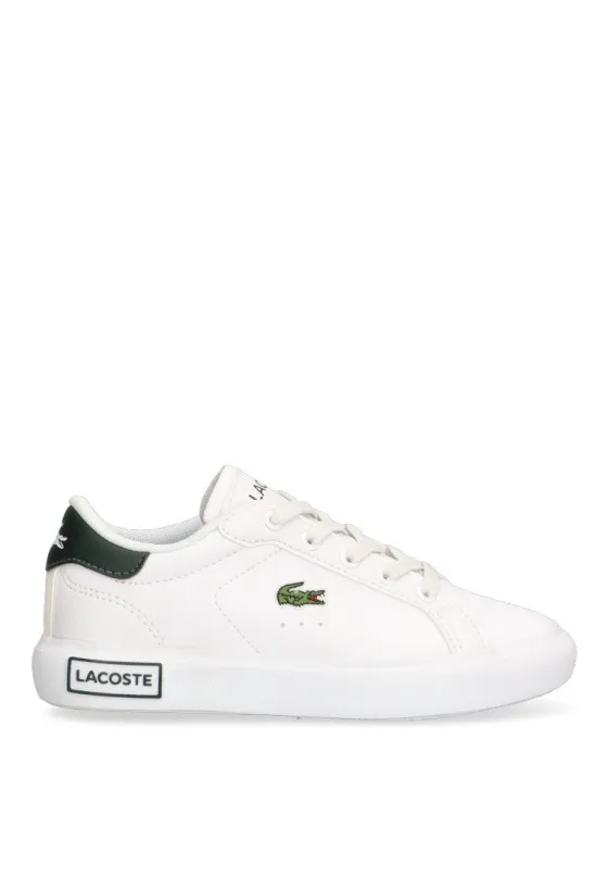 Lacoste POWERCOURT SUC Blanco DEPORTIVO CASUAL Suela plana