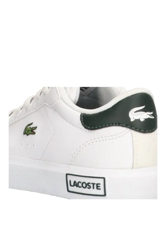 Lacoste POWERCOURT SUC Blanco DEPORTIVO CASUAL Suela plana
