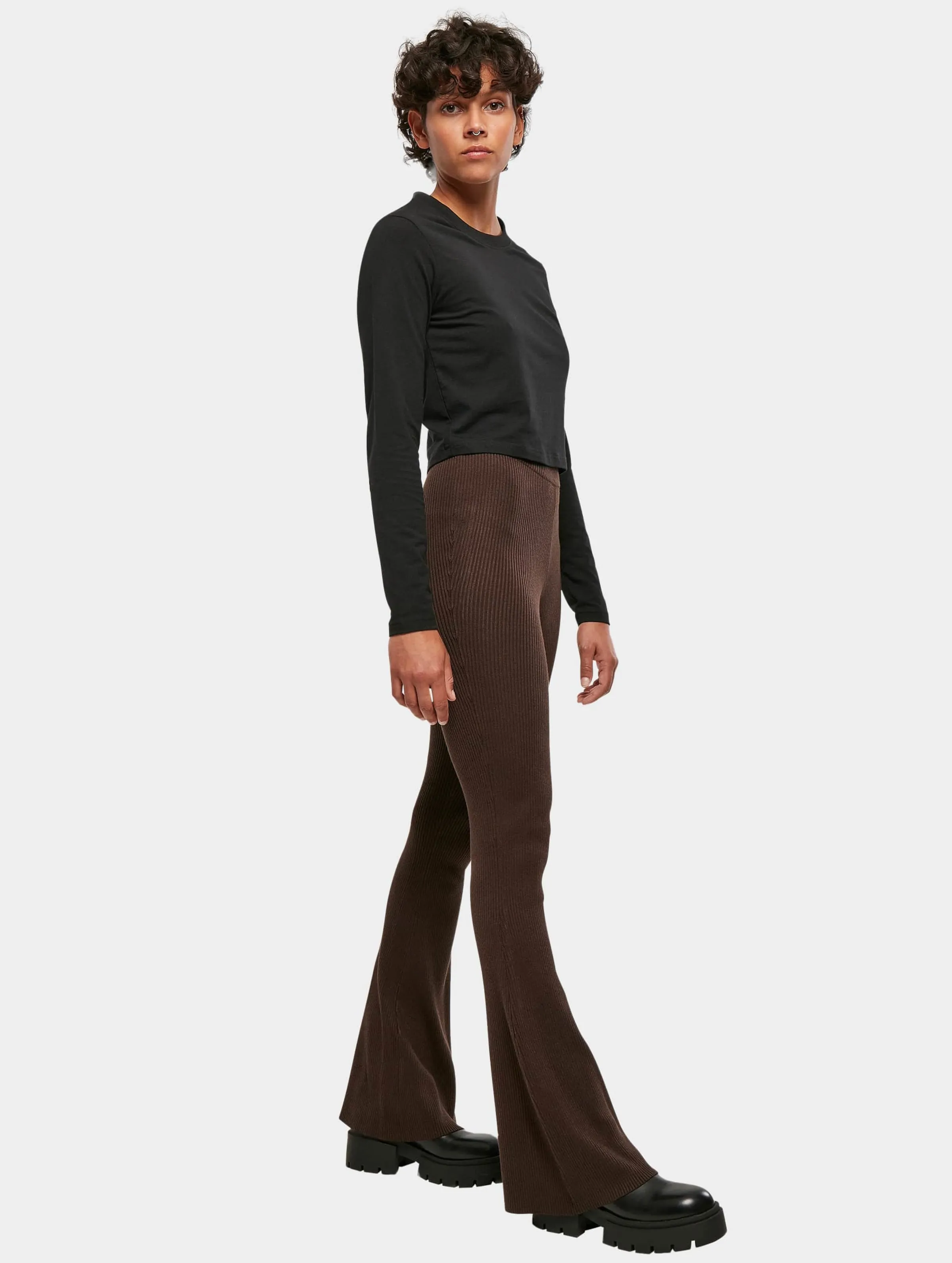 Ladies Rib Knit Bootcut