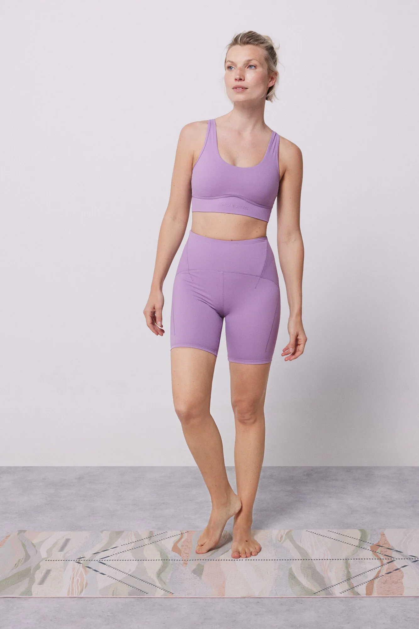 Leggings ciclista SOFT MOVE morado